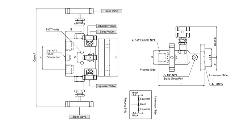 SM5V 5-Valve Manifold Valves - Image 3